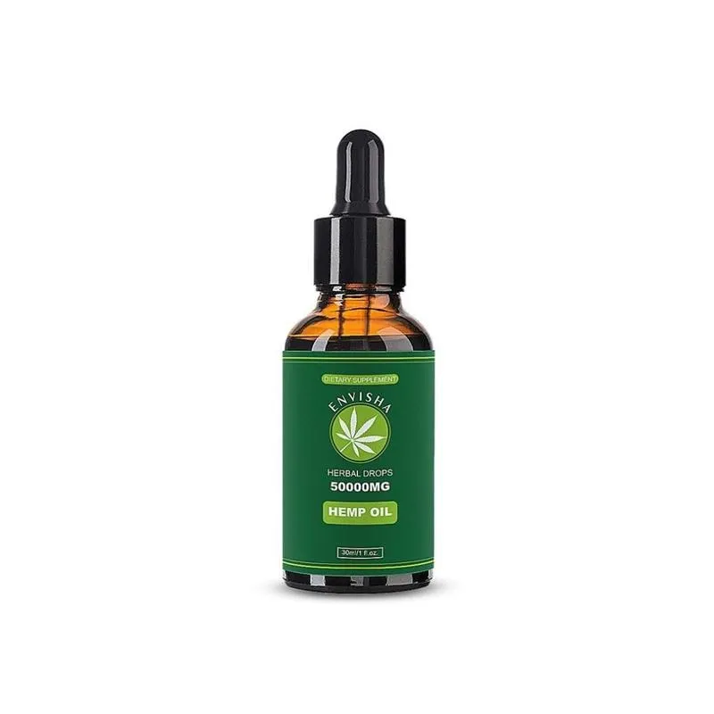 30 ml 50000 mg Contains cbd Organic Hemp Seed Oil Sleep Aid Anti Stress Hemp Extract Drops for Pain, Anxiety & Stress Relief (as shown)