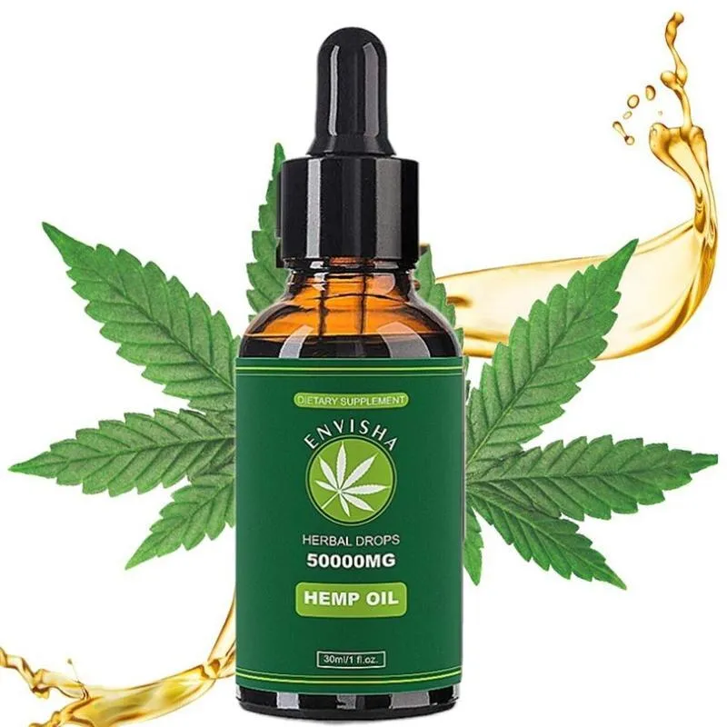 30 ml 50000 mg Contains cbd Organic Hemp Seed Oil Sleep Aid Anti Stress Hemp Extract Drops for Pain, Anxiety & Stress Relief (as shown)