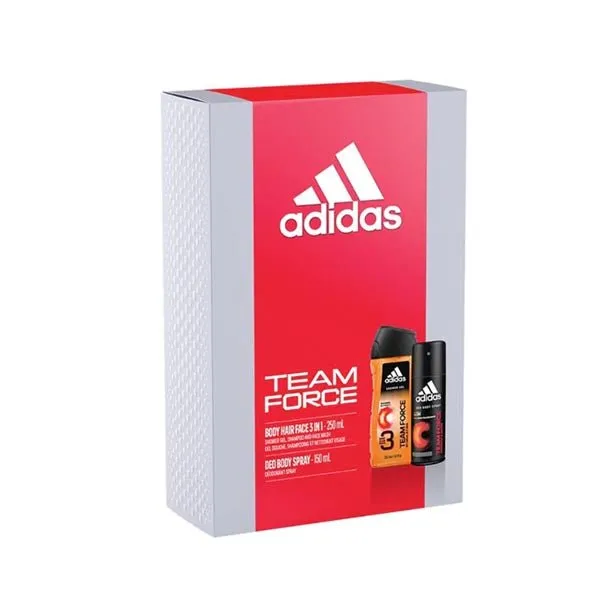 Adidas Team Force Deod. & Shower Gel Set