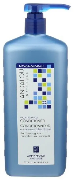 Andalou Naturals Age Defying Argan Stem Cell Conditioner 32 oz Liquid