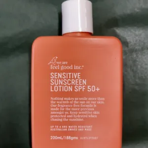 AUSTRALIAN MADE 50 PLUS SUNSCREEN SENSITIVE SKIN