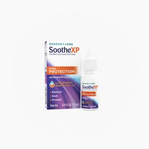 Bausch & Lomb Soothe XP Lubricant Eye Drops, Xtra Protection Formula, (15 ml Bottle)