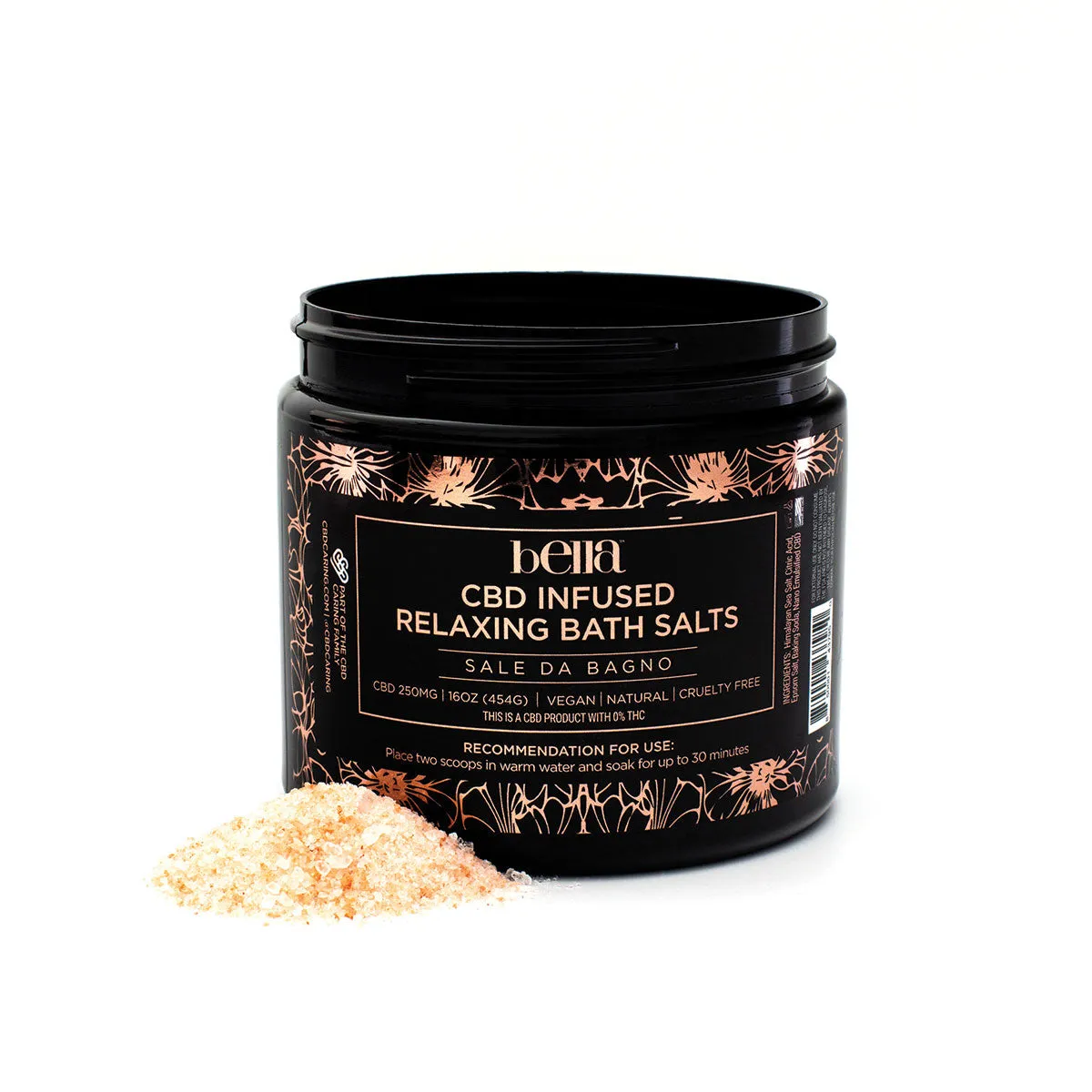 Bella CBD Stress Dissolve Bath Salts