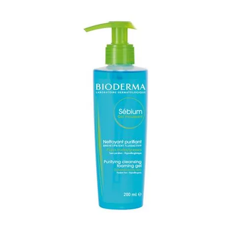 Bioderma Sebium Purifying Cleansing Foaming Gel - 200ml