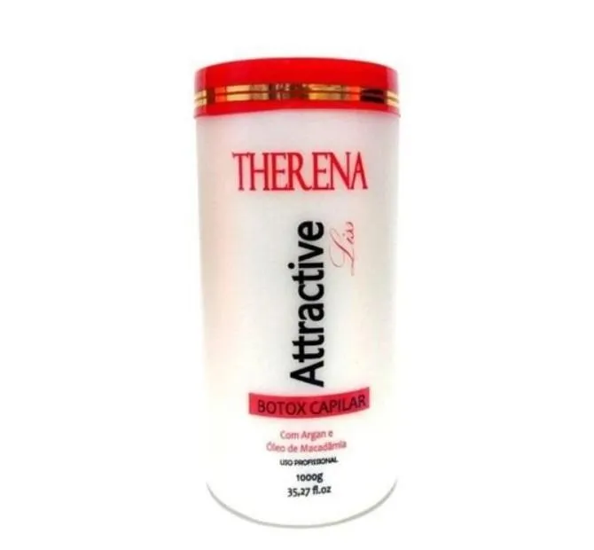 B.Tox Argan Macadamia Attractive Liss Anti Frizz Hair Alignment 1kg - Therena