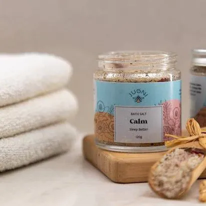 Calm Bath Salt 120g for Better Sleep | Foot, Hand or Body Soak