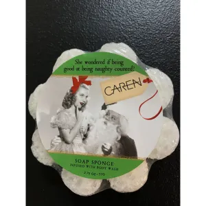 Christmas Soap Sponges