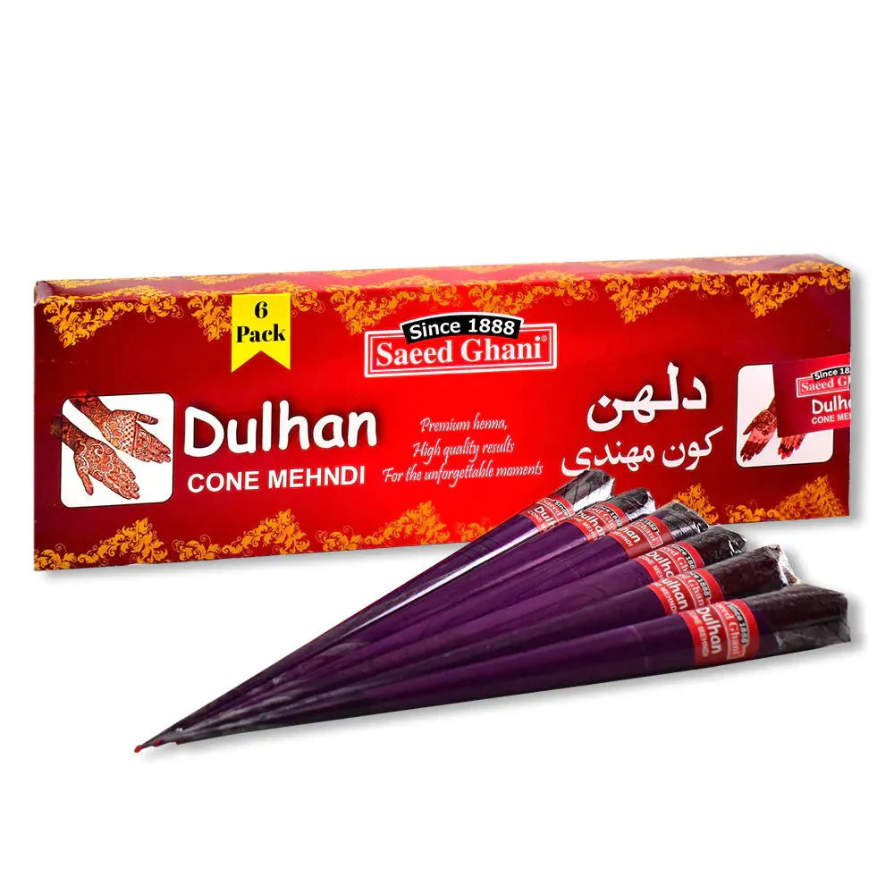 Cone Mehndi Pack of 6