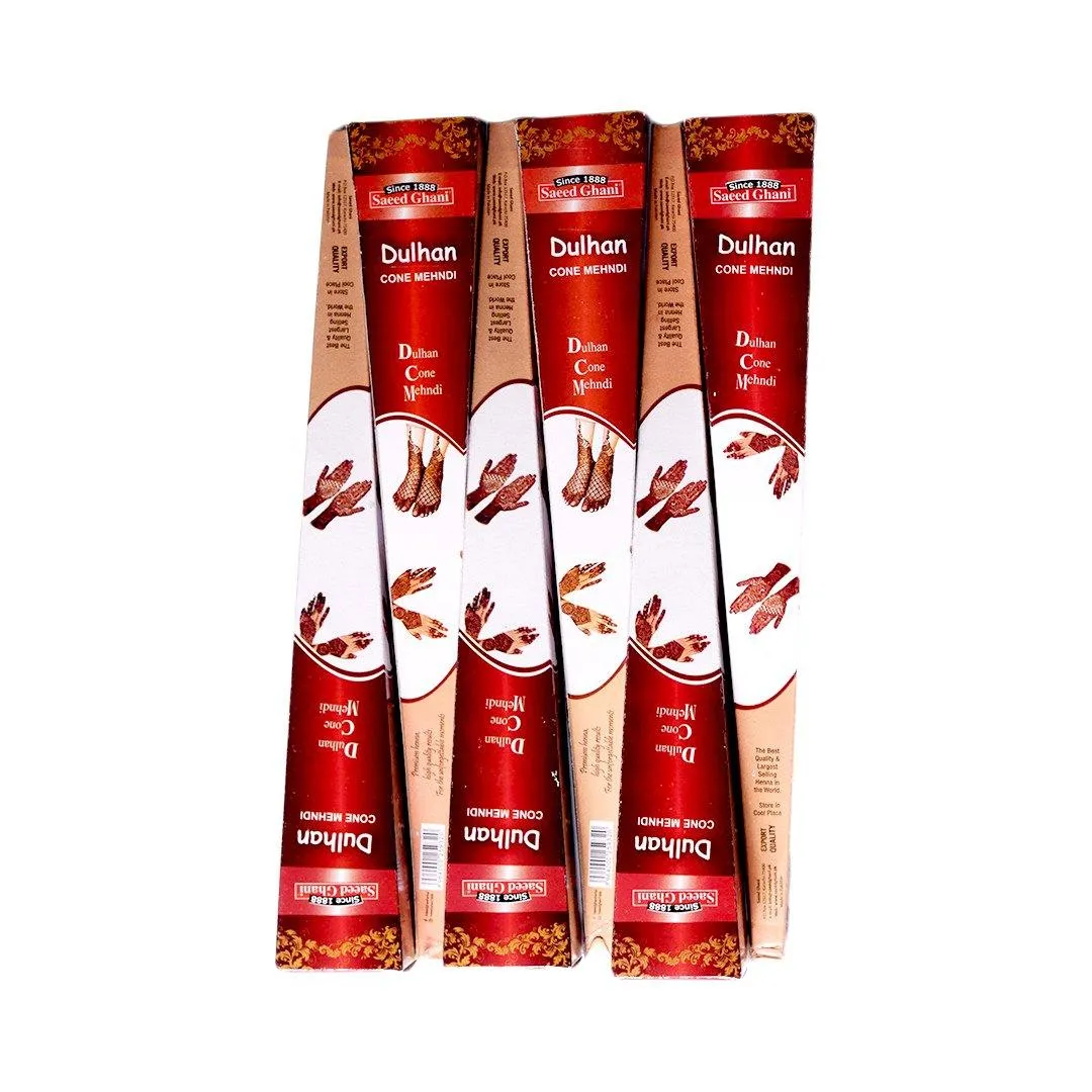 Cone Mehndi Pack of 6