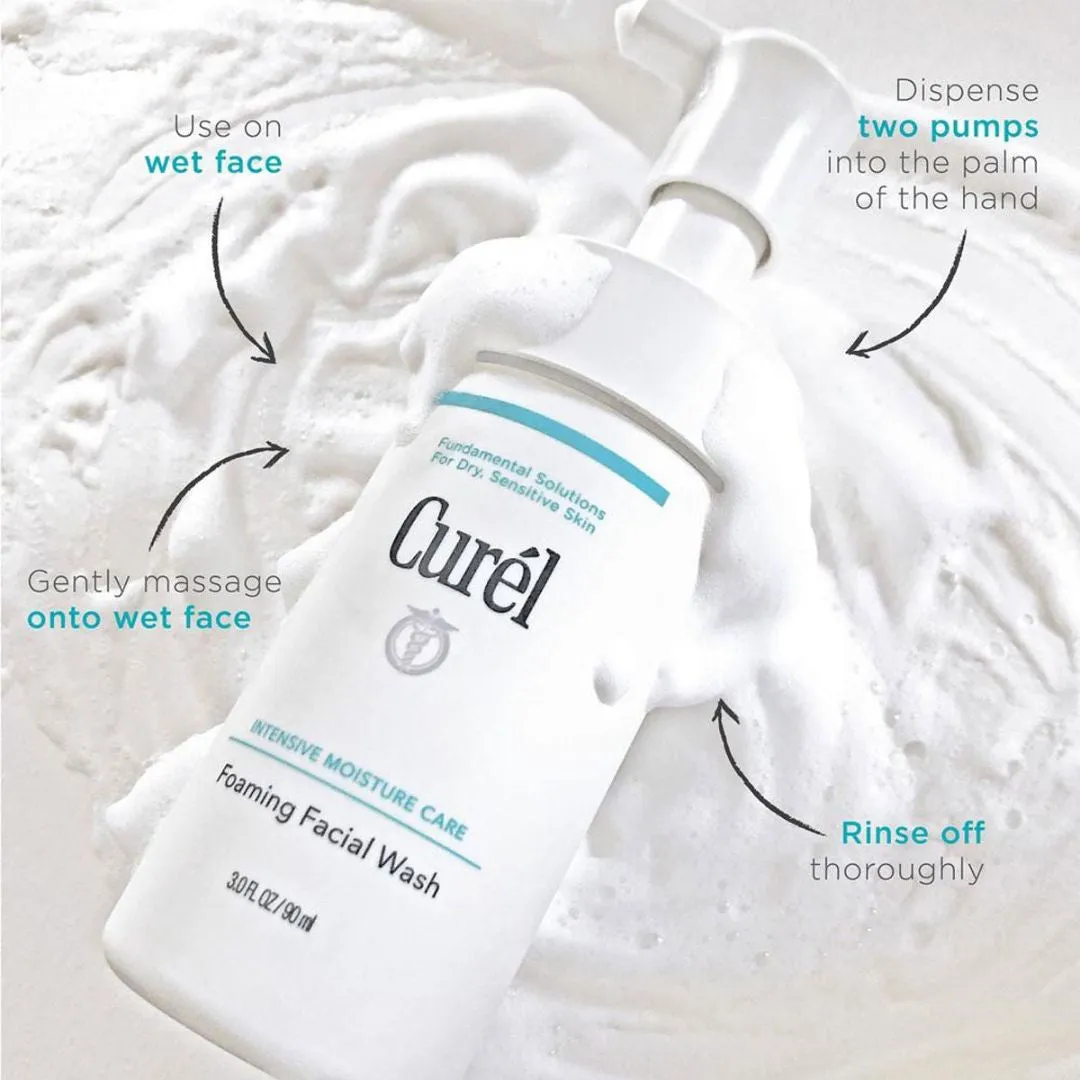 Curel Intensive Moisture Care Foaming Facial Wash 150ml