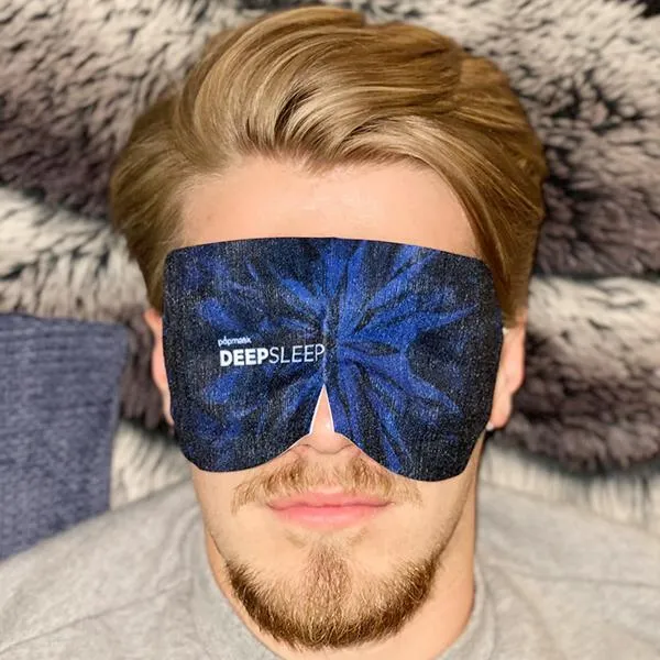 Deep Sleep Self-Heating Eye Masks for Men - 5 Pack | Natural Dry Heat Relief for Migraines, Headaches, Allergies, and Dry Eyes