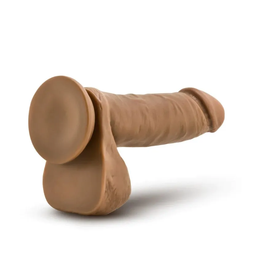 Dr. Skin Dr. William Dildo With Balls - 8 inch (Tan)