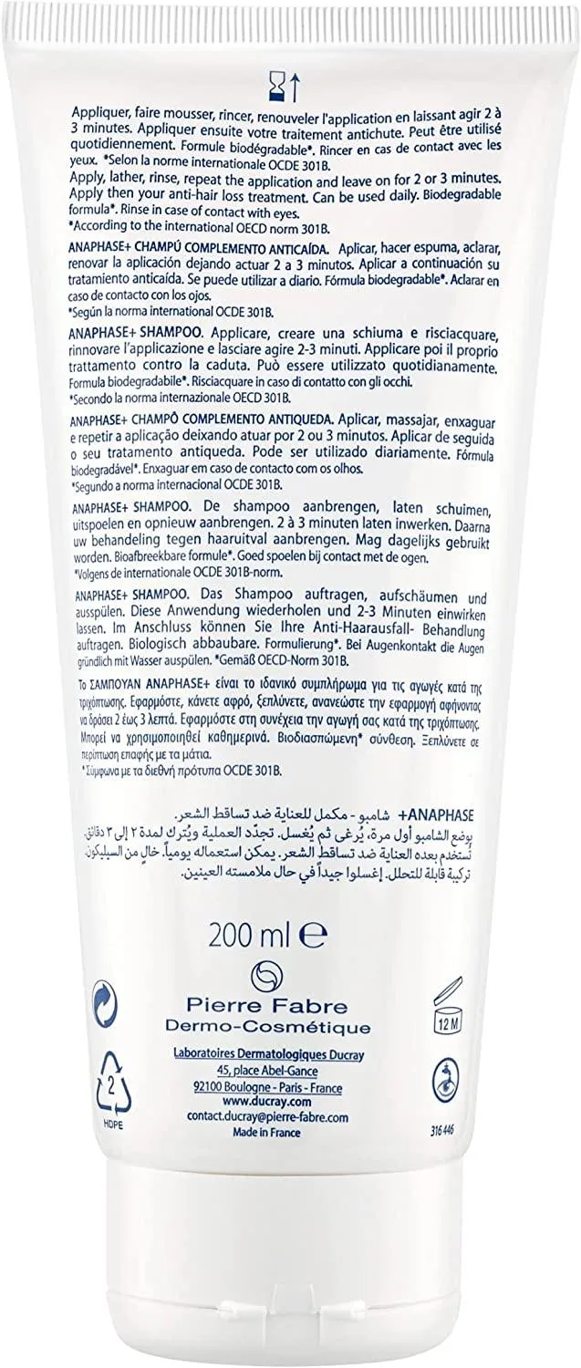 Ducray Anaphase Shampoo 200Ml