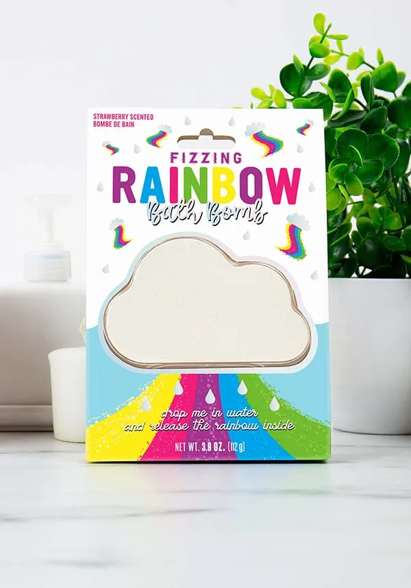 Fizzing Rainbow Cloud | BATH BOMB