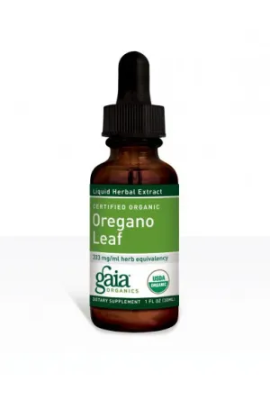 Gaia Organics Oregano Leaf Oil (1 fl oz)