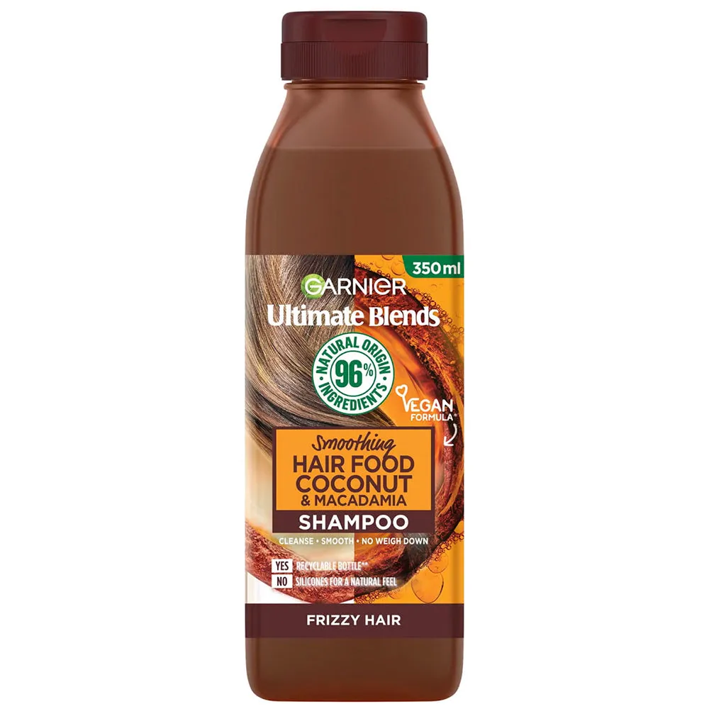 Garnier Hair Food Coconut & Macadamia Shampoo 350 ml