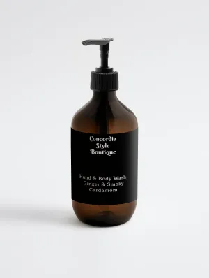 Hand & Body Wash, Ginger & Smoky Cardamom