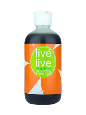 herbal shampoo, 9.5oz, live live & organic