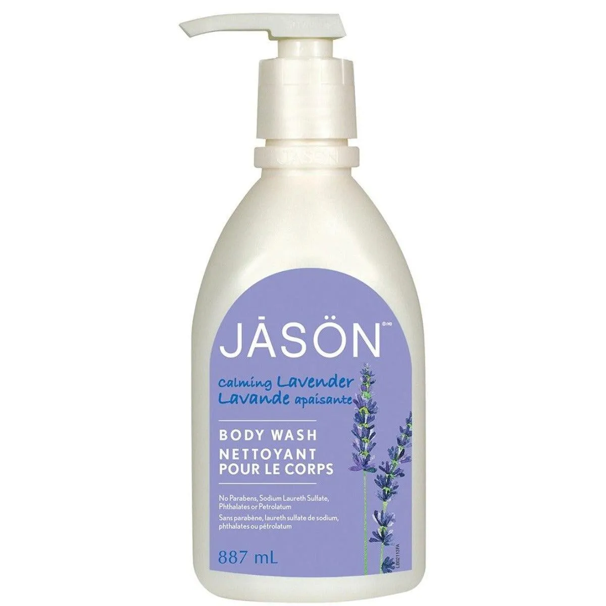 Jason Natural, Body Wash, Calming Lavender, 887 ML