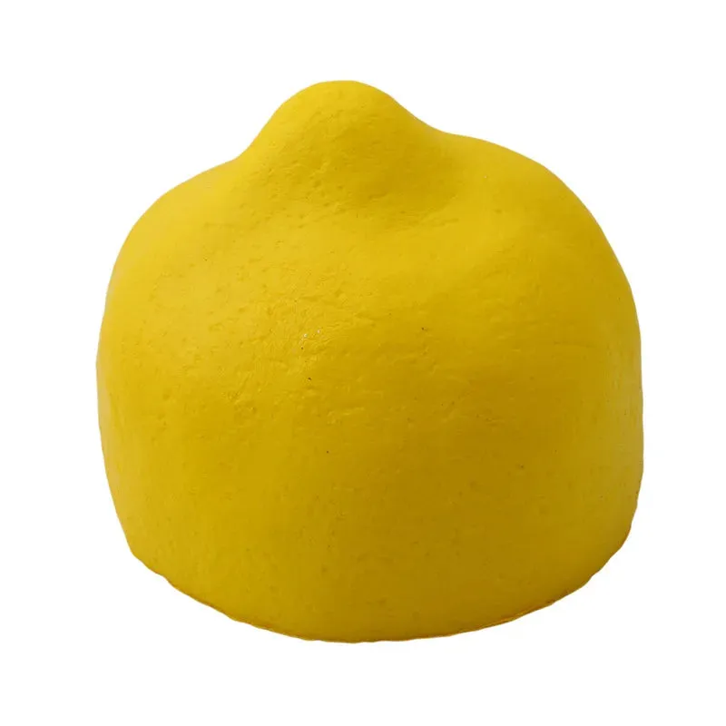 Jumbo Lemon Squishy - Slow Rising, Scented Stress Relief Toy for Kids 6  and Adults