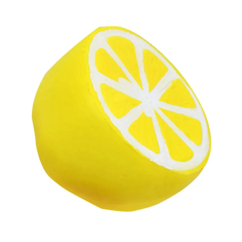 Jumbo Lemon Squishy - Slow Rising, Scented Stress Relief Toy for Kids 6  and Adults