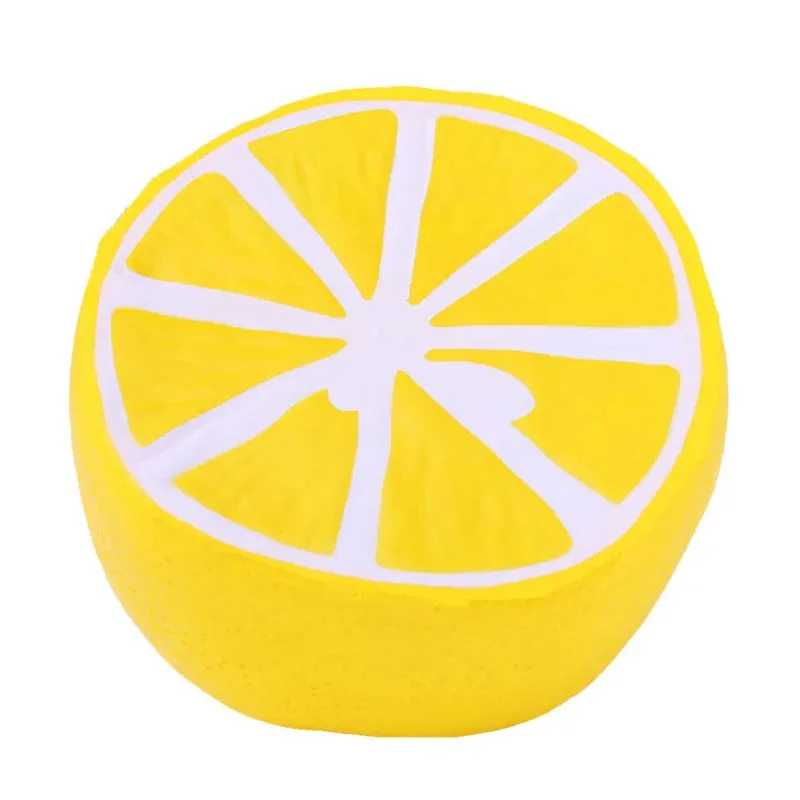 Jumbo Lemon Squishy - Slow Rising, Scented Stress Relief Toy for Kids 6  and Adults