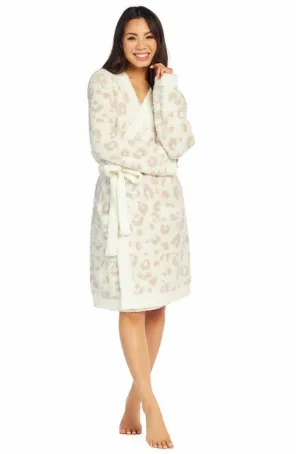 Leopard Chenille Robe