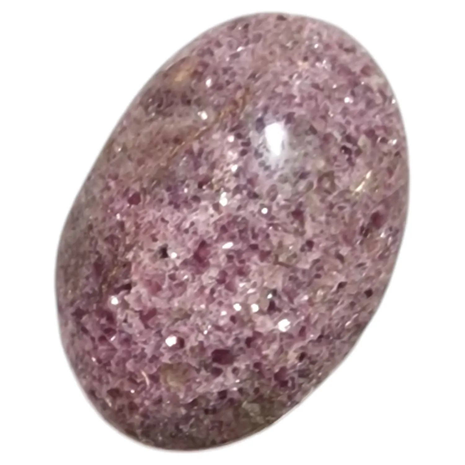 Lepidolite Medium Oval – A Stone of Calm and Emotional Balance