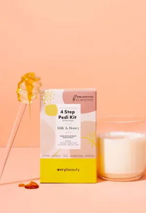 Milk and Honey 4 Step Pedi Kit