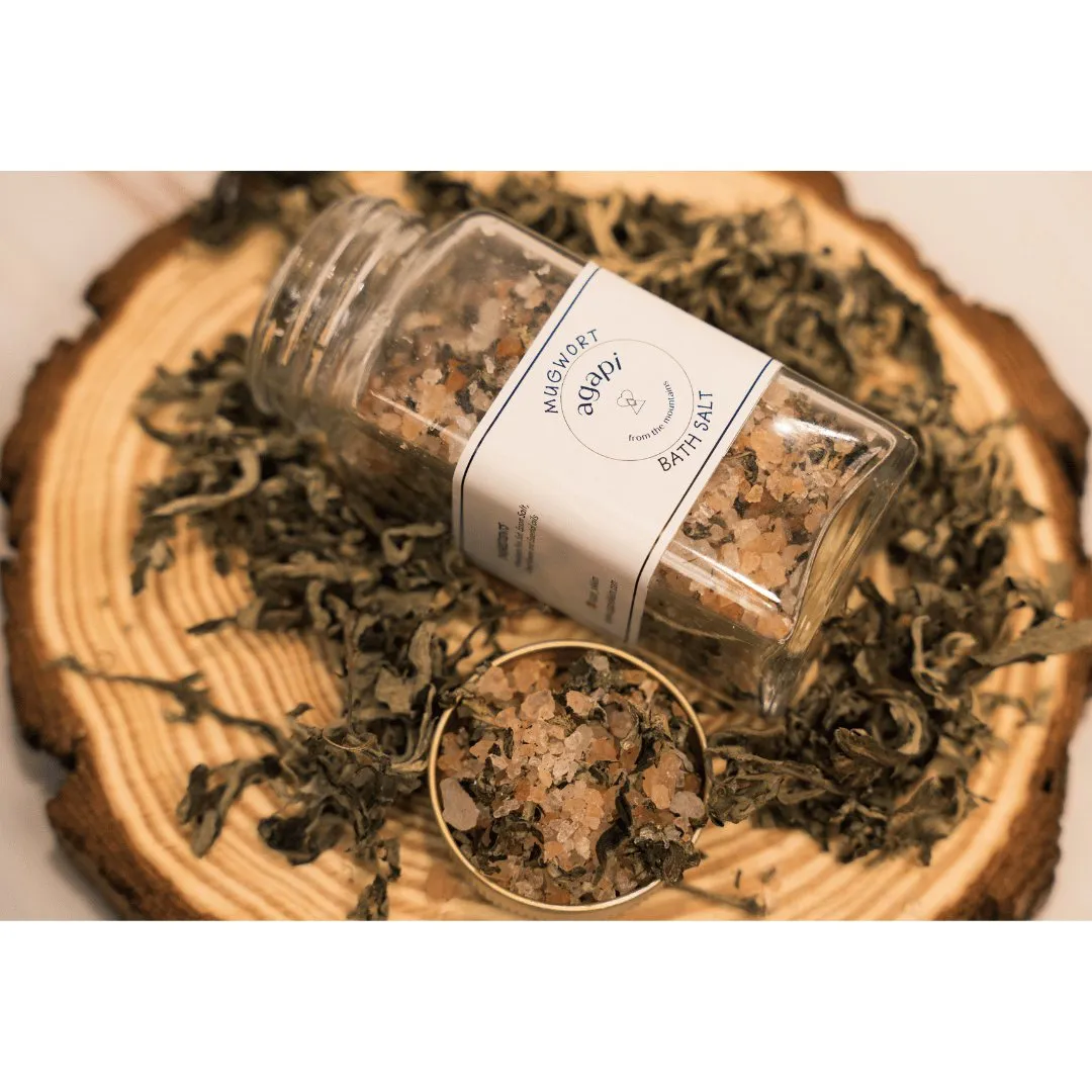 Mugwort Relaxing Bath Salt- 120g