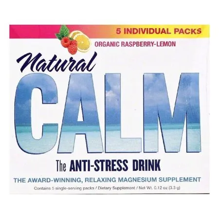 Natural Vitality CALM Raspberry Lemon Packs