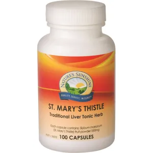 Nature's Sunshine St. Mary's Thistle 550mg 100c