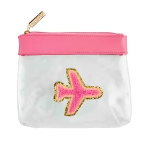 Pink Plane Clear Case