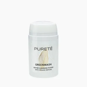 Pureté Greenwash Enzyme Cleansing Powder with Organic Matcha