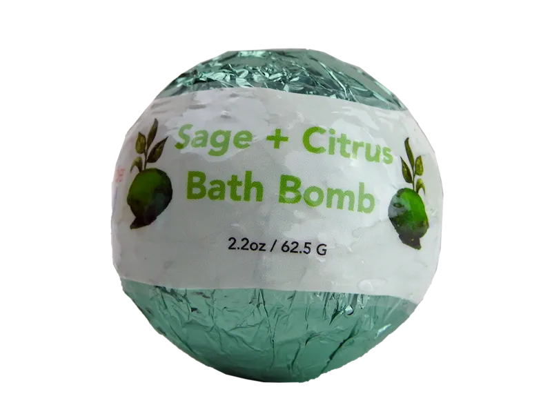 Sage and Citrus Bath Bomb