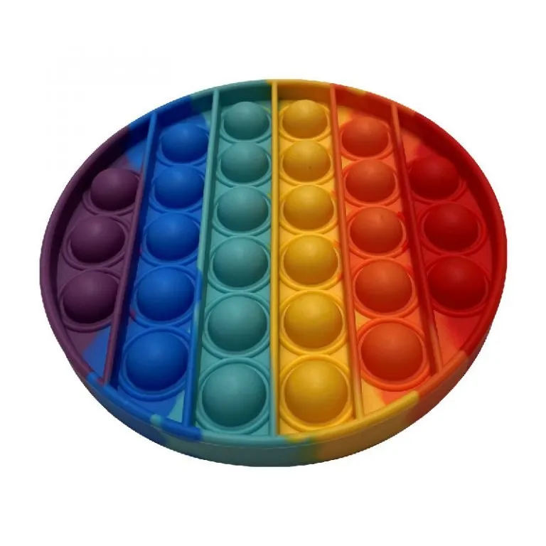 Sensory Pop Fidget Pad – Multicoloured Stress Relief & Focus Tool