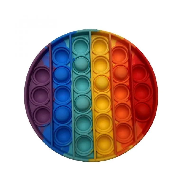 Sensory Pop Fidget Pad – Multicoloured Stress Relief & Focus Tool