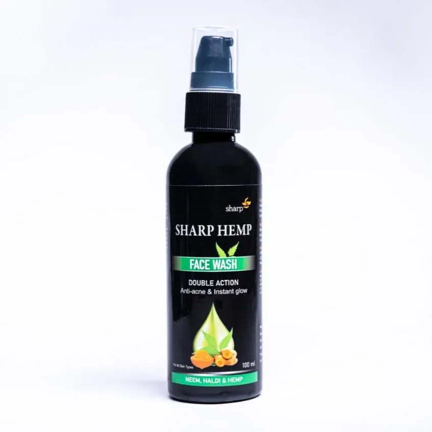 Sharp Hemp  - Face Wash | Anti Achne and Instant Glow