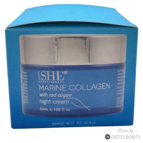 SHE Aromatherapy Marine Collagen Night Cream with Red Algae 50ml