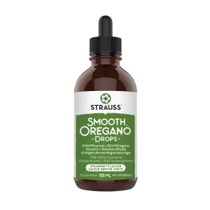 Strauss Smooth Oregano Drops (100ml)