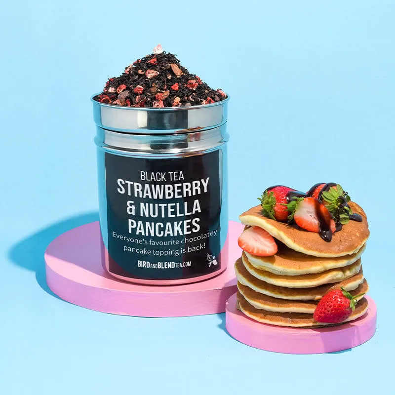 Strawberry & Nutella Pancakes Tea