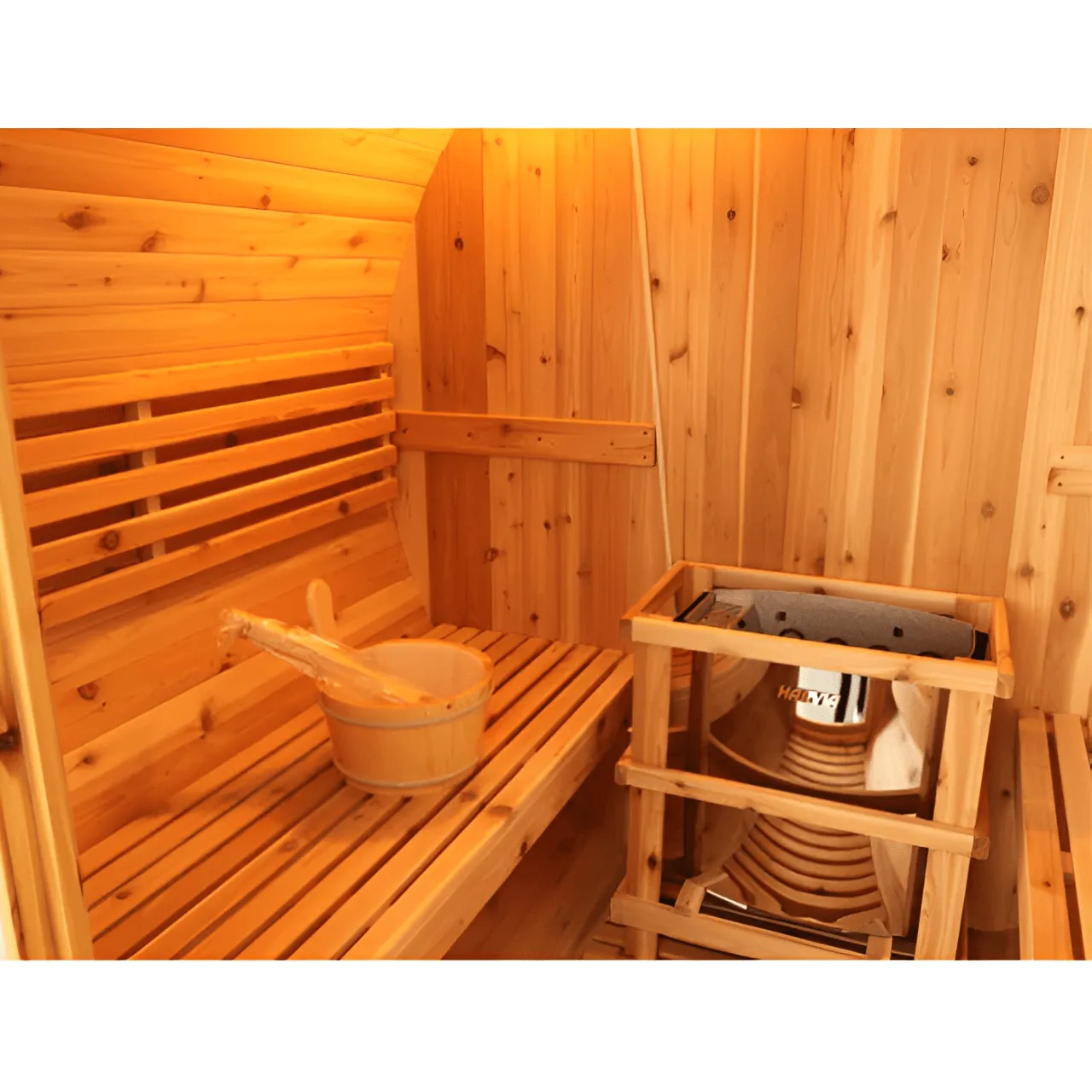 Sunray Aurora 2-4 Person Barrel Sauna