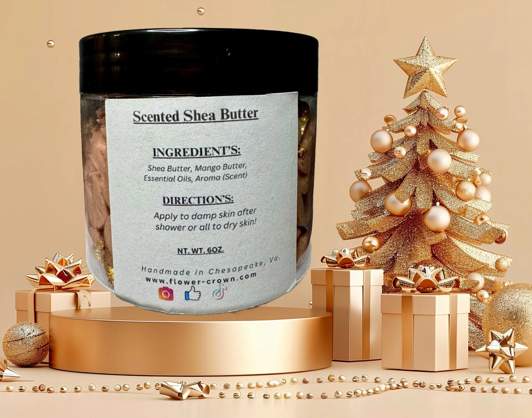 “Sweetie Pie” Scented Shea Butter